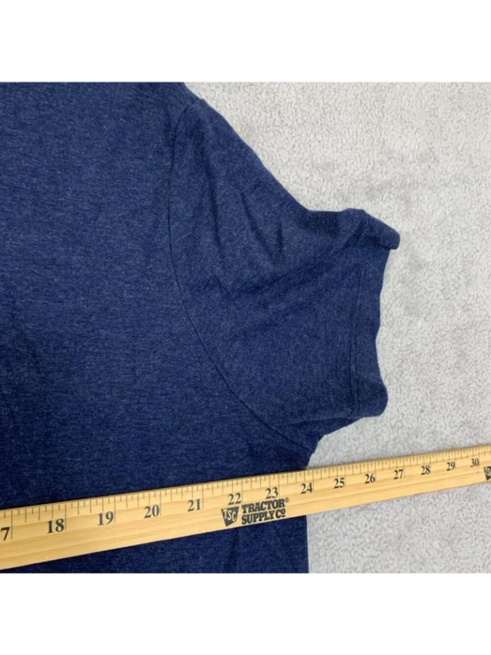 NWOT Banana Republic Luxe Touch Tee Men's L Navy Blue Cotton Short Sleeve Shirt